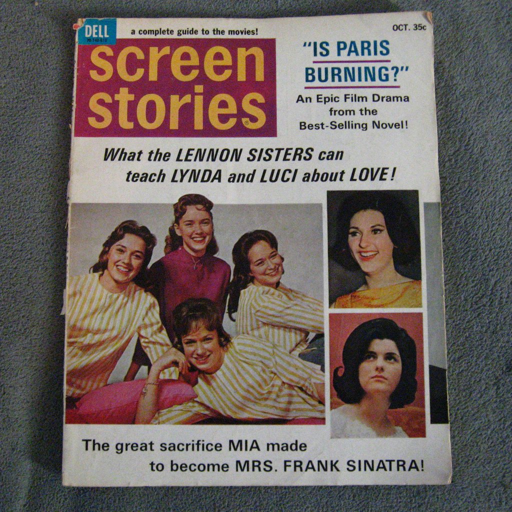 Screen Stories Magazine October 1966